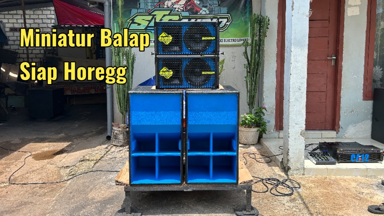 Paket sound miniatur spek balap harga 9 jutaan fullset siap pakai