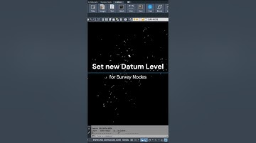 sdbox ⮕  SURVEY-08: Set new Datum Level for Survey Nodes