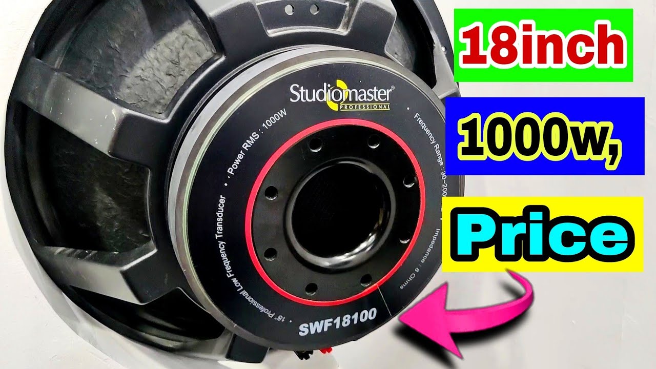 Studiomaster SWF18100 Price And Review | Amplifire MT1201 , DJA5000 | Dj Rock