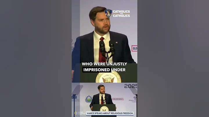 VP Vance says the Trump administration will continue to prioritize religious liberty.