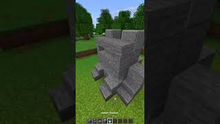 Minecraft Frog Statue 🐸 #shorts
