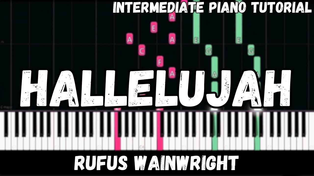 Rufus Wainwright Hallelujah (Intermediate Piano Tutorial) Chords Chordify