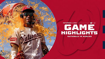 Marlins vs. Nationals Game Highlights (9/3/25) | MLB Highlights