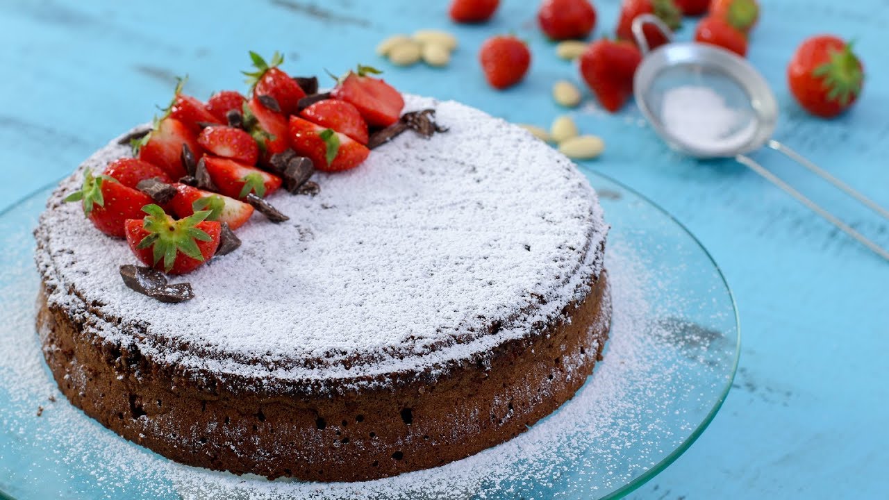 Torta Caprese - Flourless Chocolate Almond Cake | Home Cooking Adventure