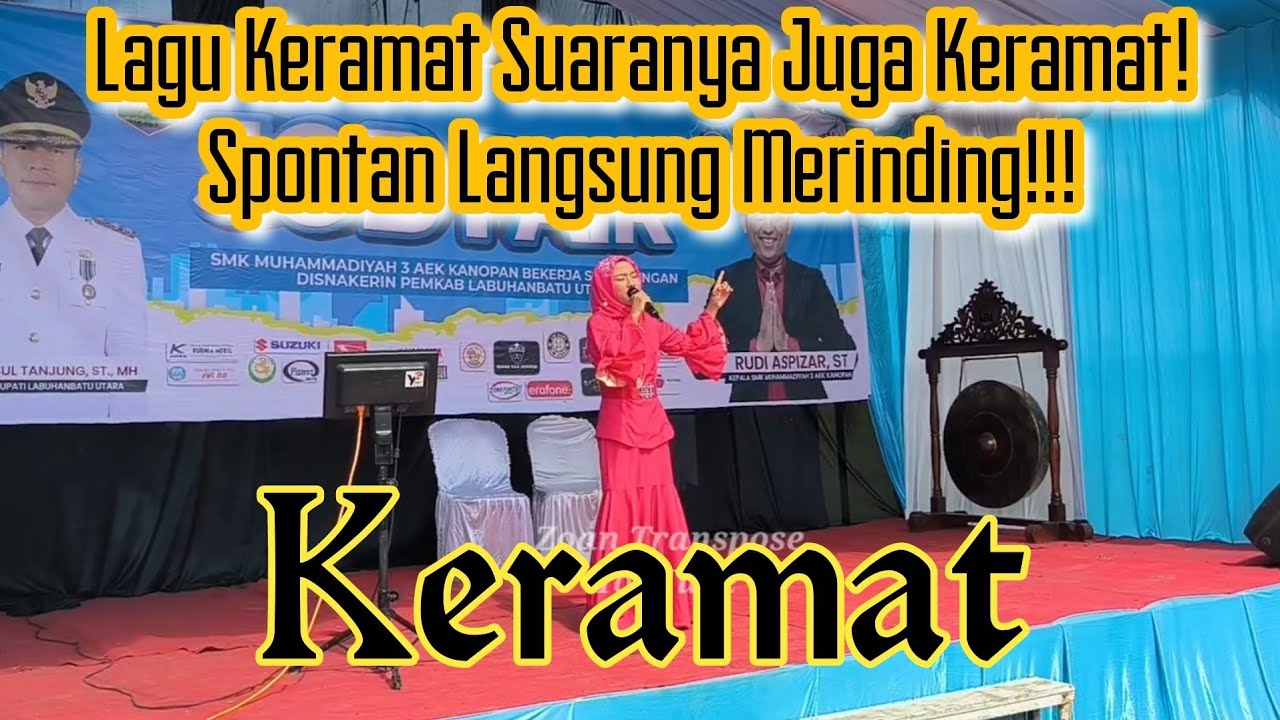 Lagu Keramat Cover Dinda Asyinta,Suara Emas Merdu Menyayat Hati 😭