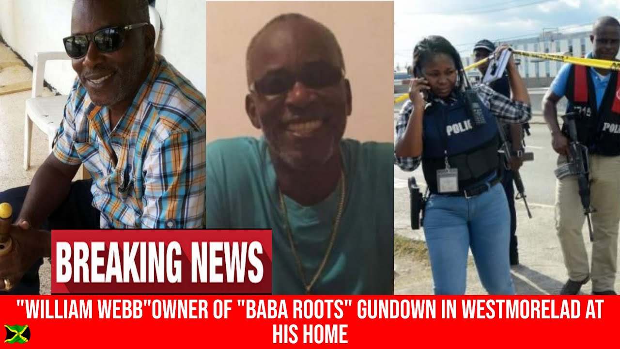 "WILLIAM WEBB" OWNER OF "BABA ROOTS" GUN DOWN IN WESTMORELAND AT HIS
