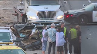 Driver Killed In 9-Vehicle Crash On Southbound I-5 Near Florin Road