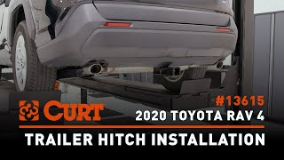 CURT Trailer Hitch Installation #13615 | 2020 Toyota RAV4