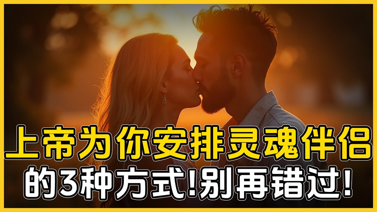 上帝早已在安排你的灵魂伴侣，这3个迹象你注意到了吗