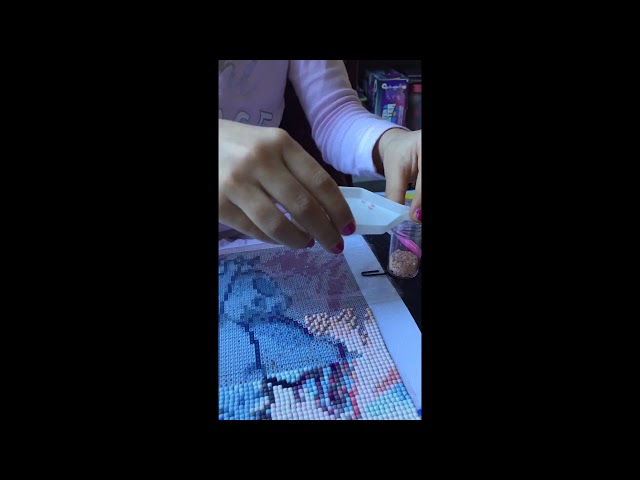 Diamond painting|| cute baby stitch!🥰🤩|| DP diva!|| class=