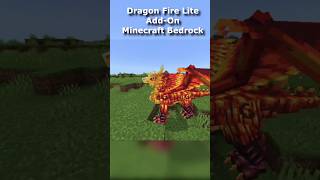 Increíble ADD-ON de DRAGONES | Dragon Fire Lite | Minecraft Bedrock  #minecraft #addons