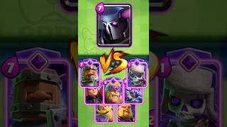 PEKKA vs EVOLVED CARDS | #clashroyale