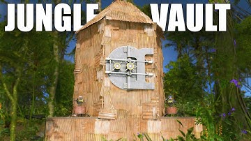 i built a hidden jungle vault...