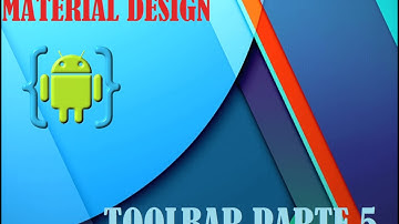 AIDE Programando desde tu Android. Tutorial MaterialDesign Toolbar Parte 5
