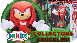 NEW JAKKS COLLECTORS KNUCKLES FIGURE!! #Knuckles #jakkspacific