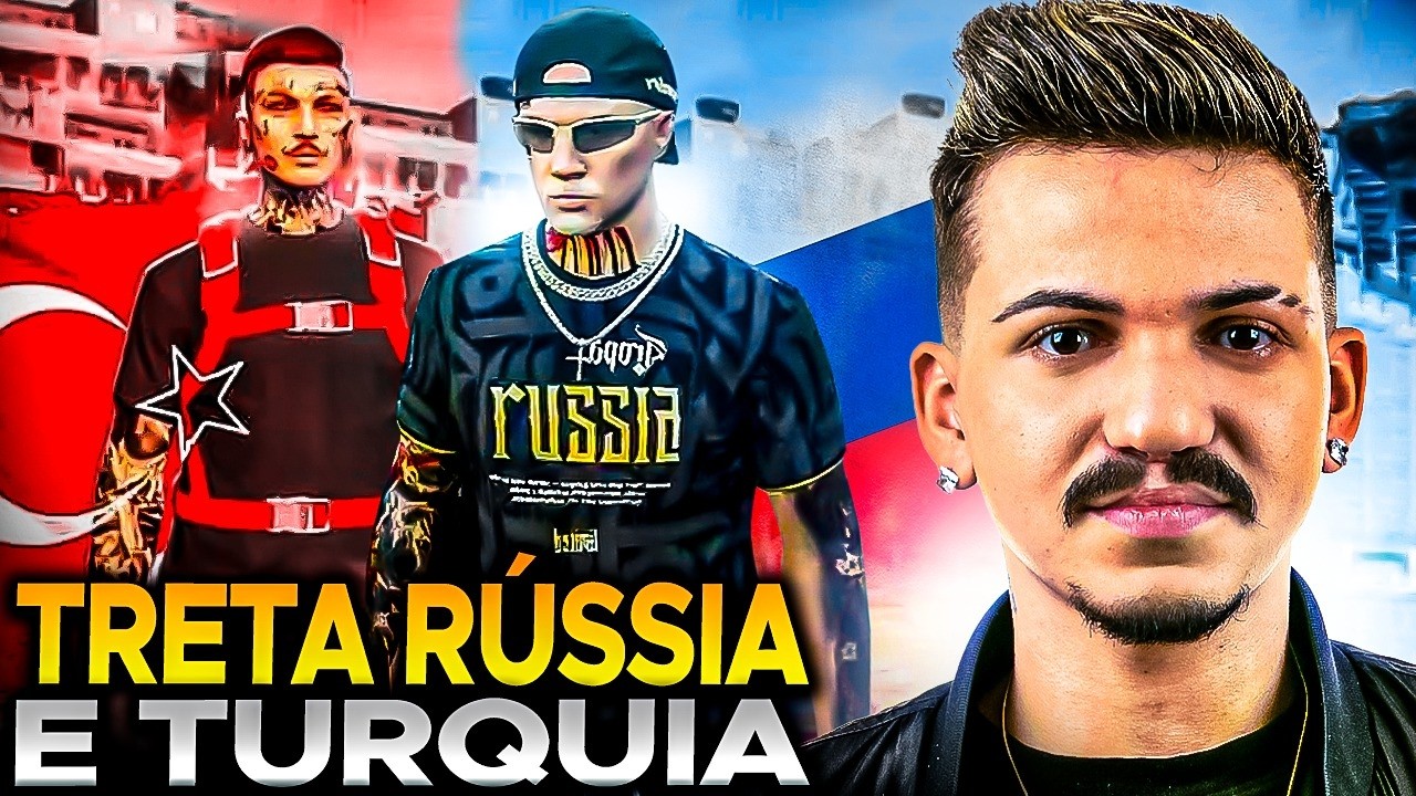TRETA RUSSIA E TURQUIA! IREI SAIR DO HYPE? HYPE ROLEPLAY🔥 AO VIVO 🔥 GTA RP