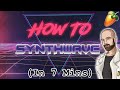 From Scratch: a Synthwave song in 7 minutes | FL Studio Tutorial