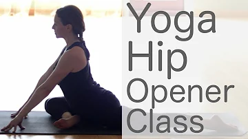 1 Hour Free Hatha Yoga Class (Hip Openers and Fun Poses) | Fightmaster Yoga Videos