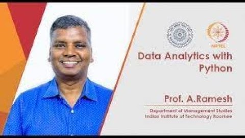 Data Analytics with Python  | Week 1 Quiz | Assignment 1 Solution | NPTEL | SWAYAM 2023
