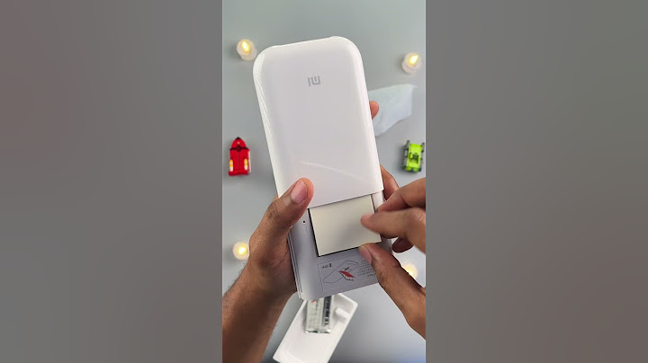 Xiaomi Mi Portable Photo Printer Unboxing🔥
