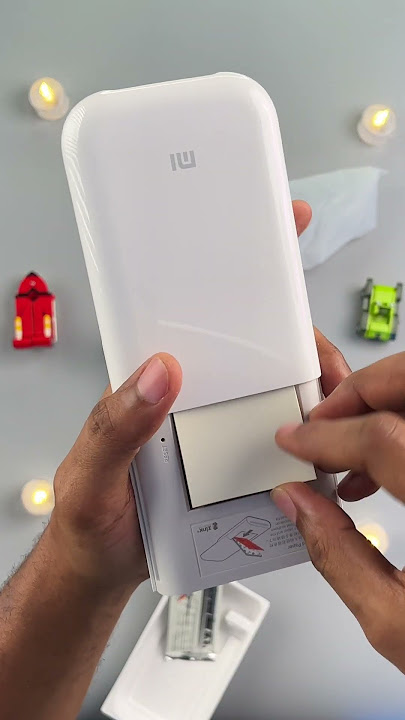 Xiaomi Mi Portable Photo Printer Unboxing🔥