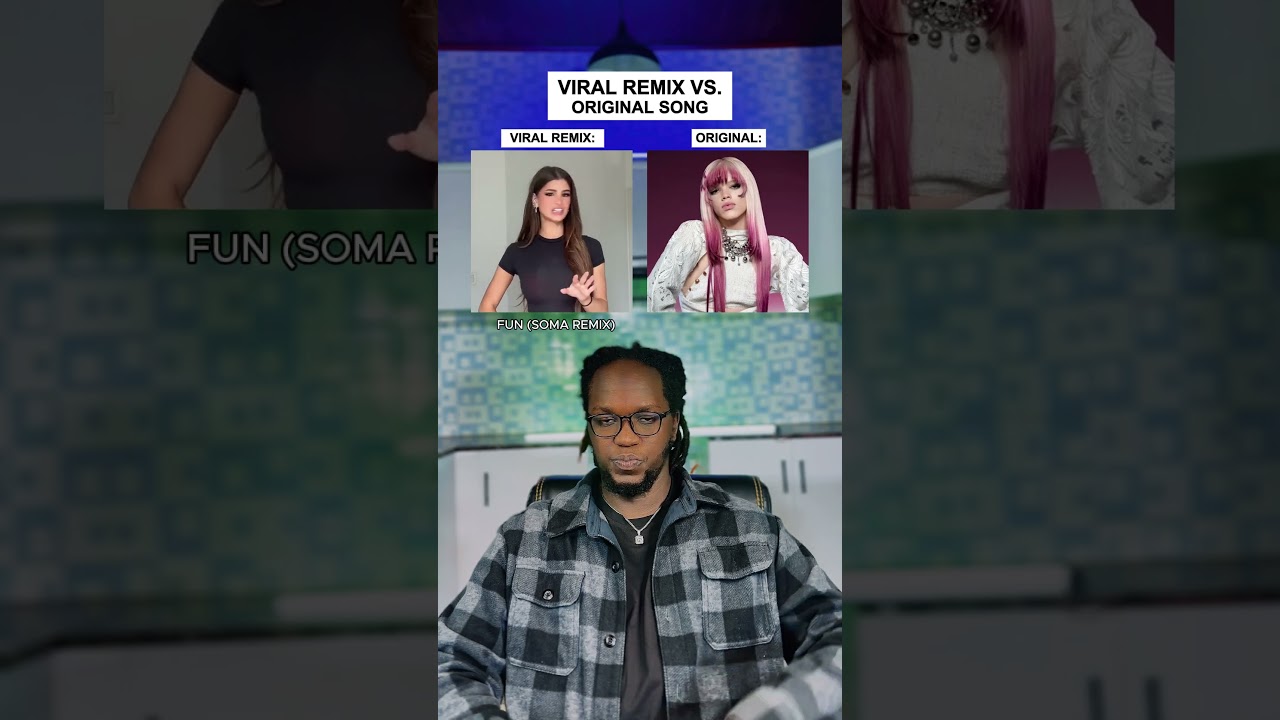 Viral Remix Vs. Original Song: Cortisa Star - FUN (Soma Remix) #shorts 