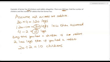 LMWJ: The Chicken and Rabbit Problem