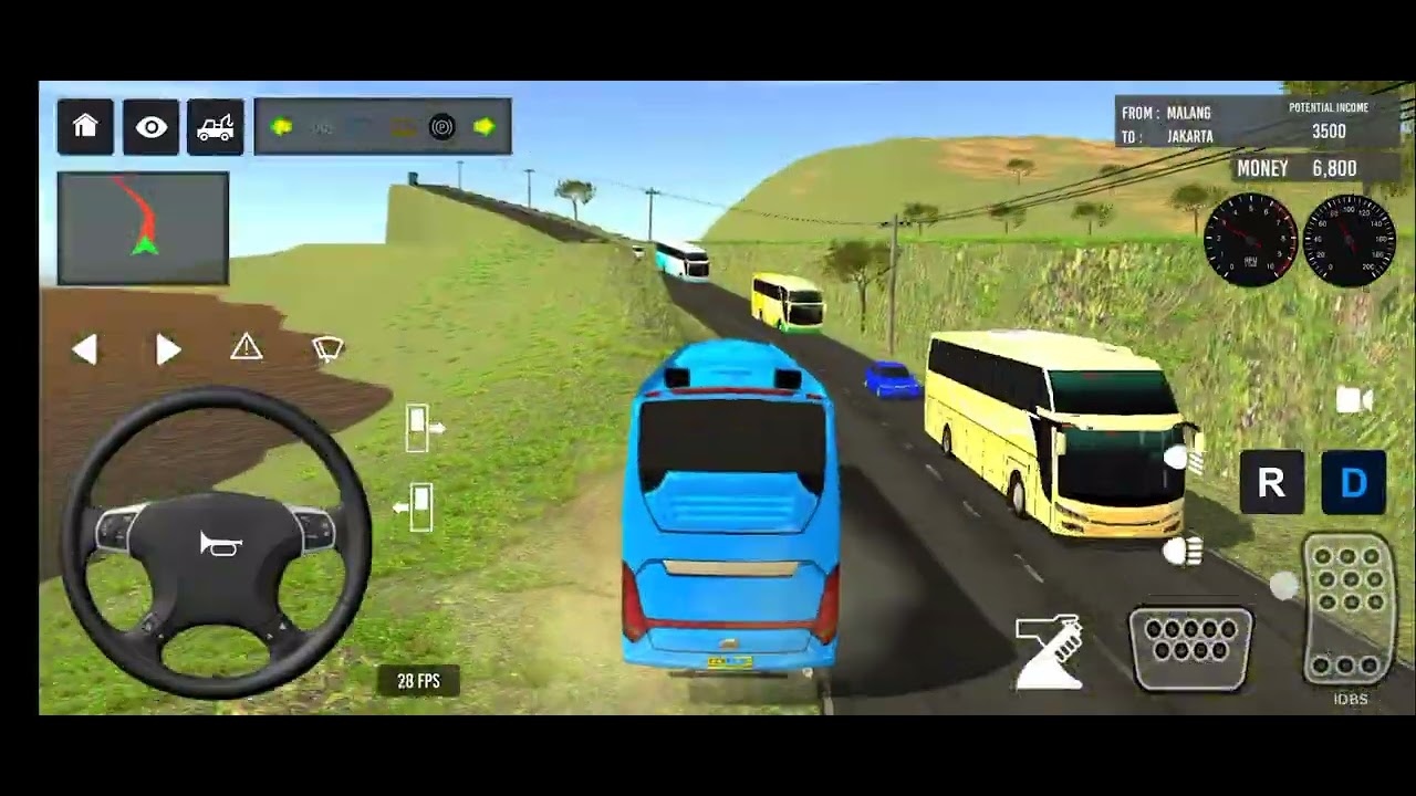 euro coach bus simulator 😭🚌|| new coach bus simulator part- 01 Android gameplay