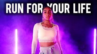 Tiffany Young - Run For Your Life feat Charlize Glass | Brian Friedman Choreography | #TMillyTV