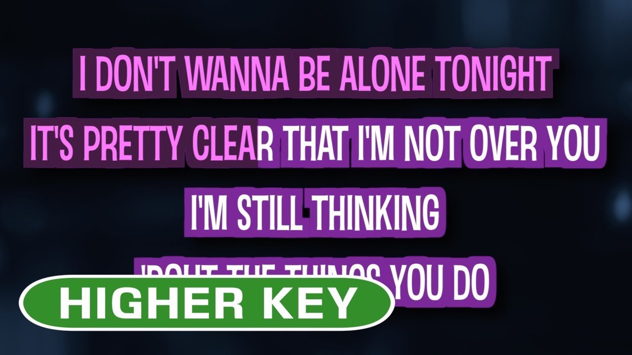 Dancing With A Stranger (Karaoke Higher Key) - Sam Smith feat. Normani