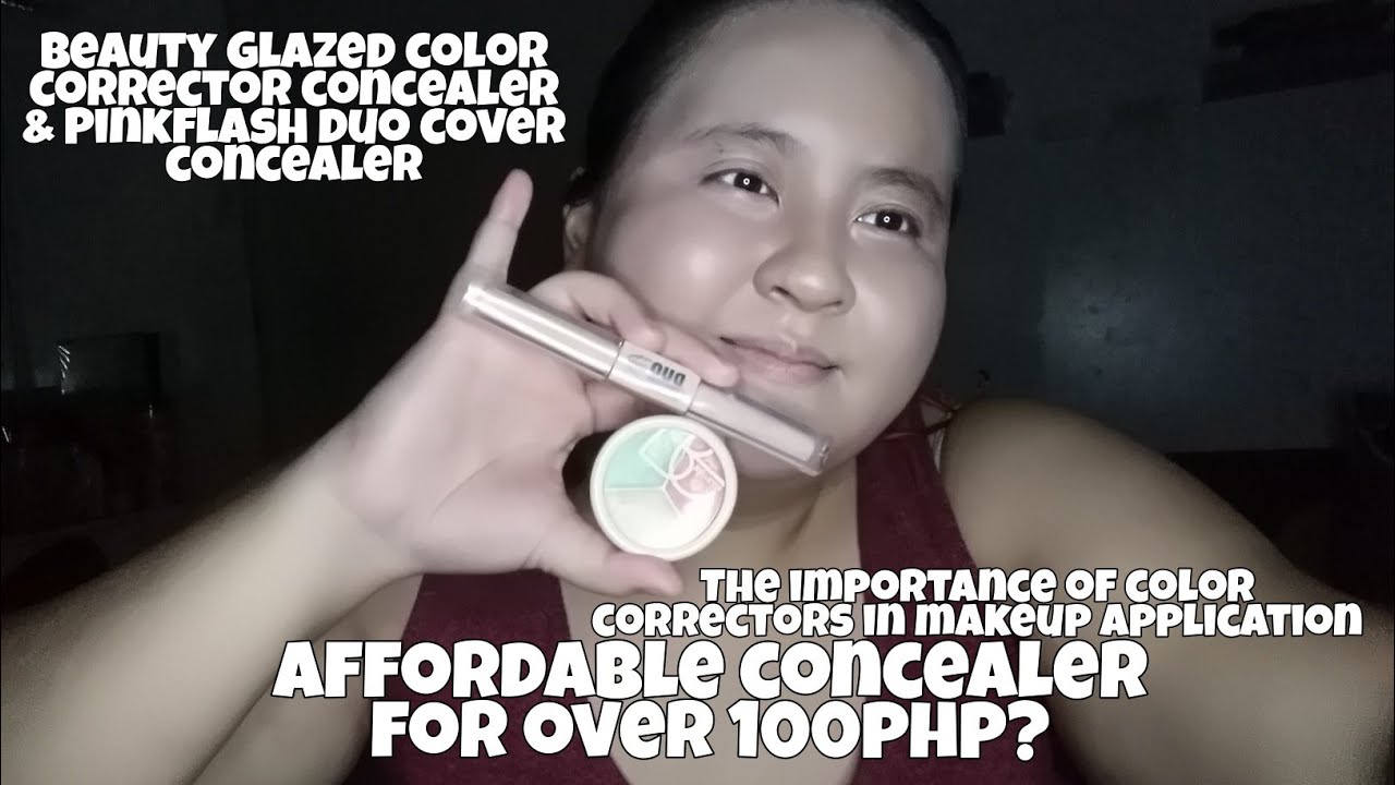AFFORDABLE CONCEALER FOR 100PHP?? Beauty Glazed Concealer & Pinkflash DuoCover Concealer Review