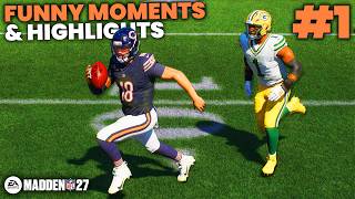 Madden 27 Funny Moments + Highlights #1!