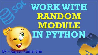 Use of #RandomModule in #Python |random(), randint(), randrange() function #PythonForBeginners #cbse