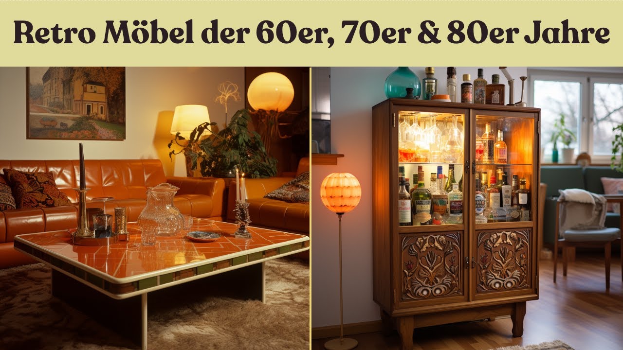 Diese 20 Möbelstücke aus den 60ern, 70ern & 80ern kennt JEDER  – Erinnerst du dich?