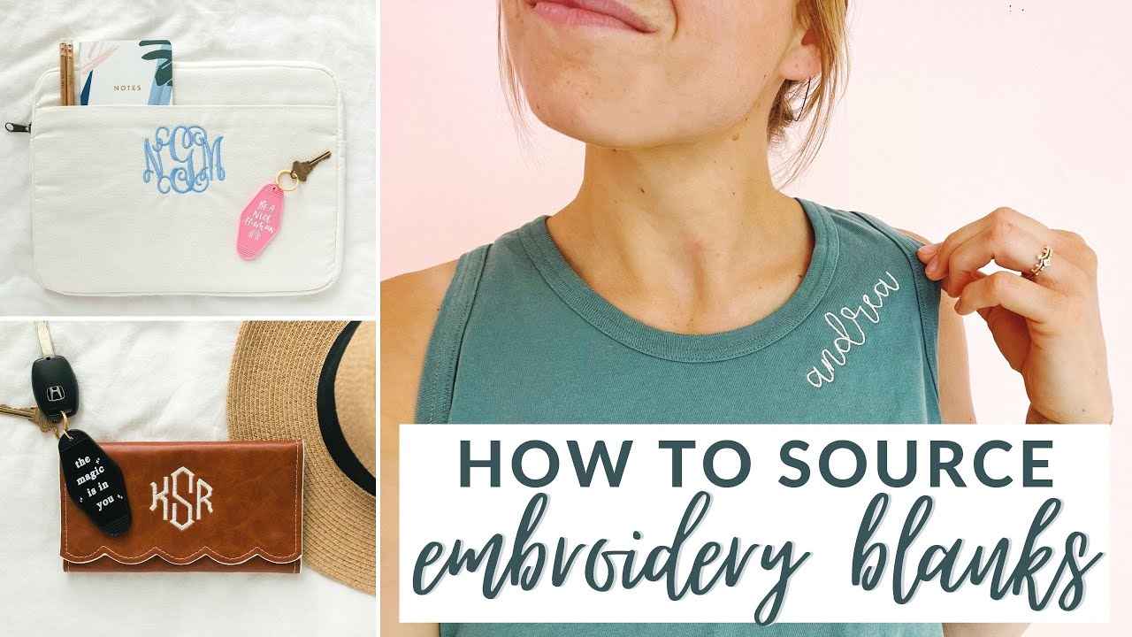 How to Start an Embroidery Business on   Sourcing Product and Product  Workflow 