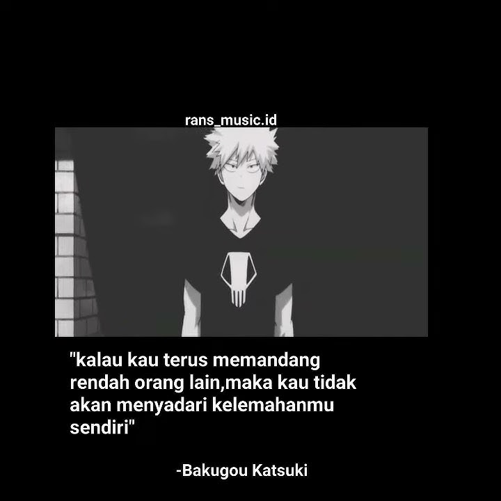story wa 30 detik Bakugou Katsuki