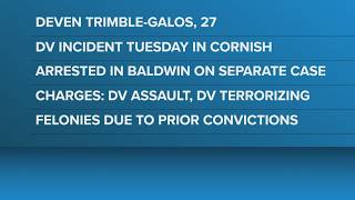 Scarborough man faces felony domestic violence charges after arrest