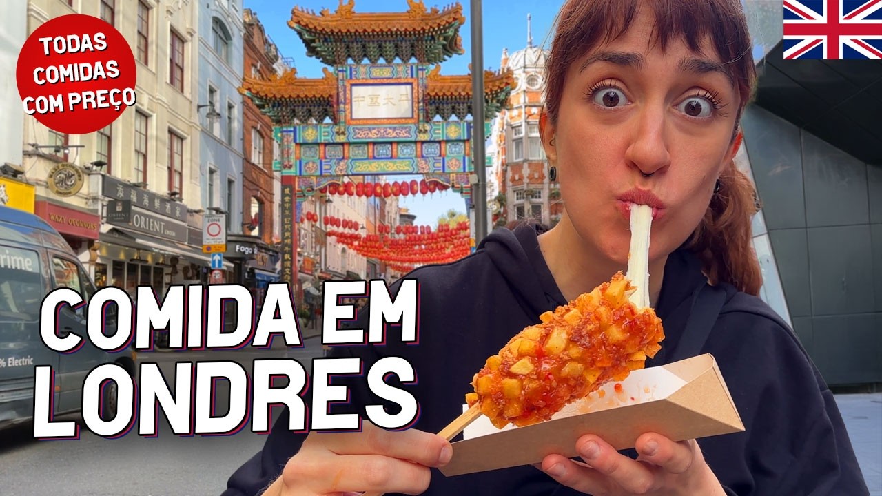 🇬🇧  TUDO QUE COMEMOS EM LONDRES (com todos os preços) com @GuriinLondon | Guia gastronômico