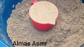 Pure sand soft texture block shape tutorial #asmrcrunchy #asmrsatisfying #dustyasmr screenshot 2