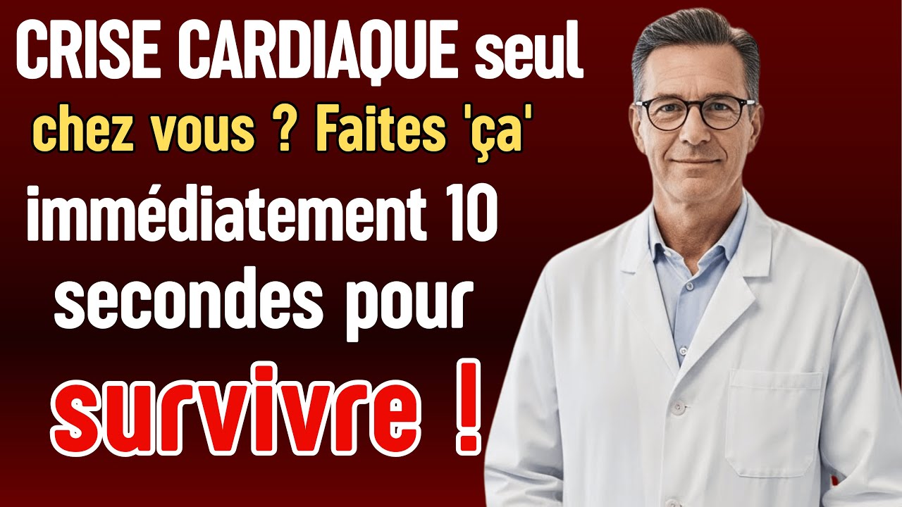Crise cardiaque seul chez vous... Si vous ne faites pas ÇA en 10 secondes, c'est la mort | Les 7...