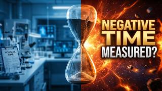 Scientists Measured Negative Time   What Are They Hiding ?