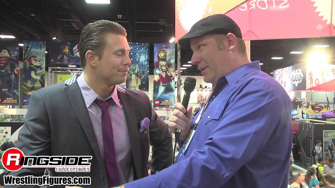 THE MIZ SDCC 2013 Mattel WWE Figure Interview wrestling figures