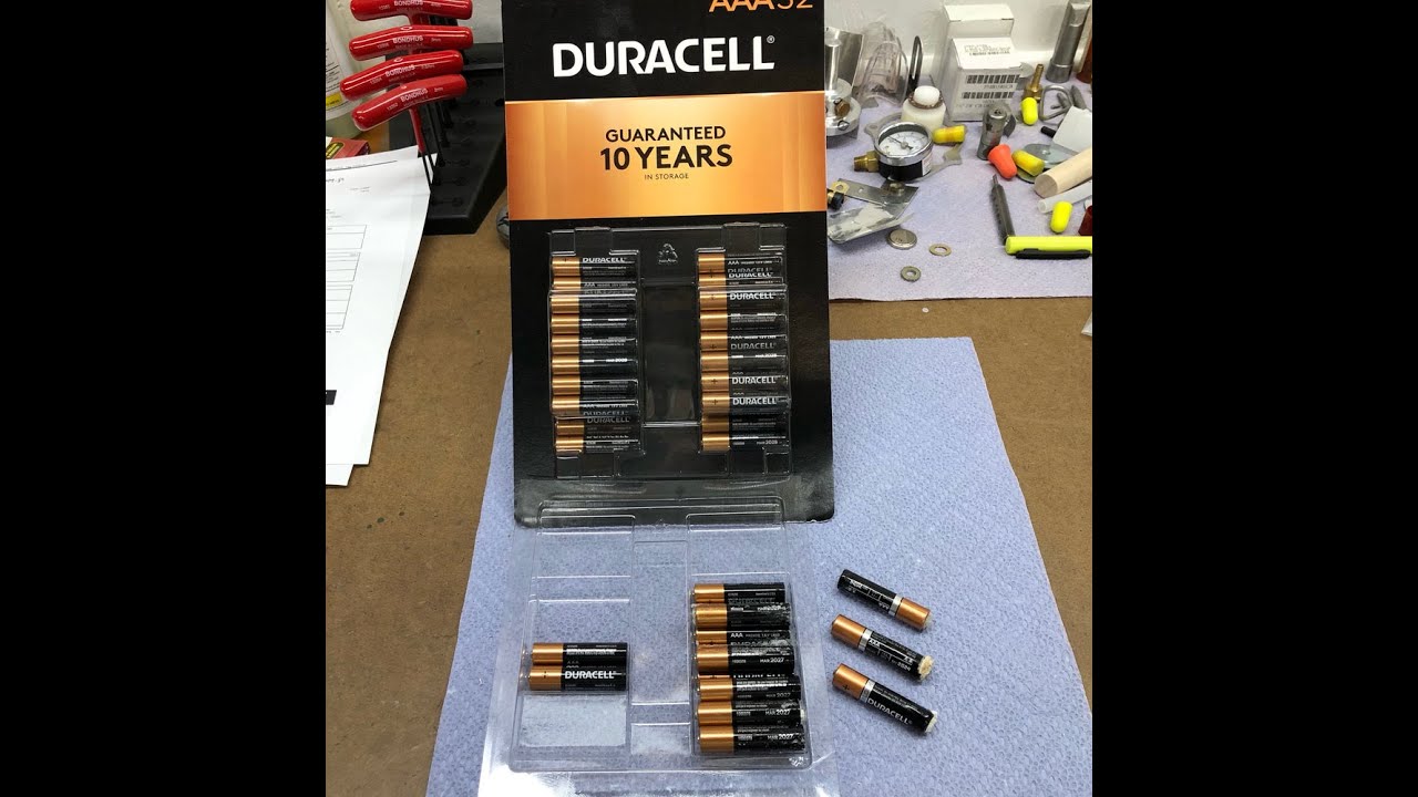 Leaking Duracell Batteries