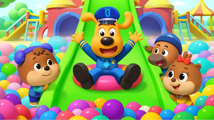 Blackout Safety in Playground | 🌊 WaterCity Mystery | Sheriff Labrador | Kids Cartoon | BabyBus