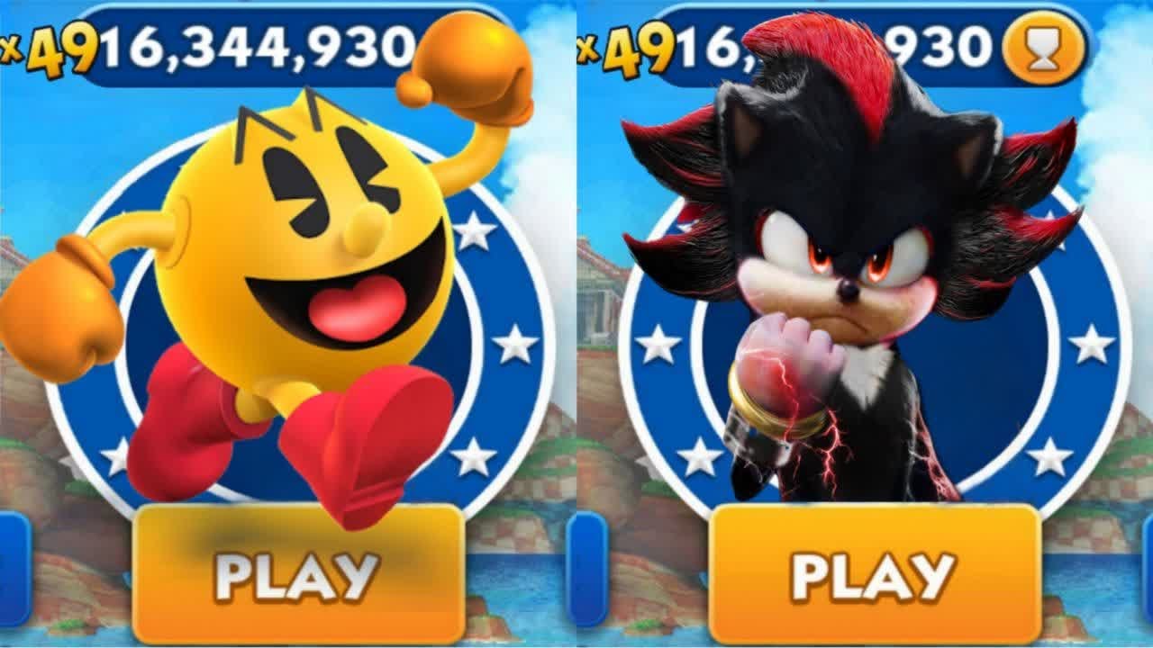 Vampire Pacman Sonic Dash - Pacman VS Vampire Shadow _ Movie Sonic vs All Bosses Zazz ...