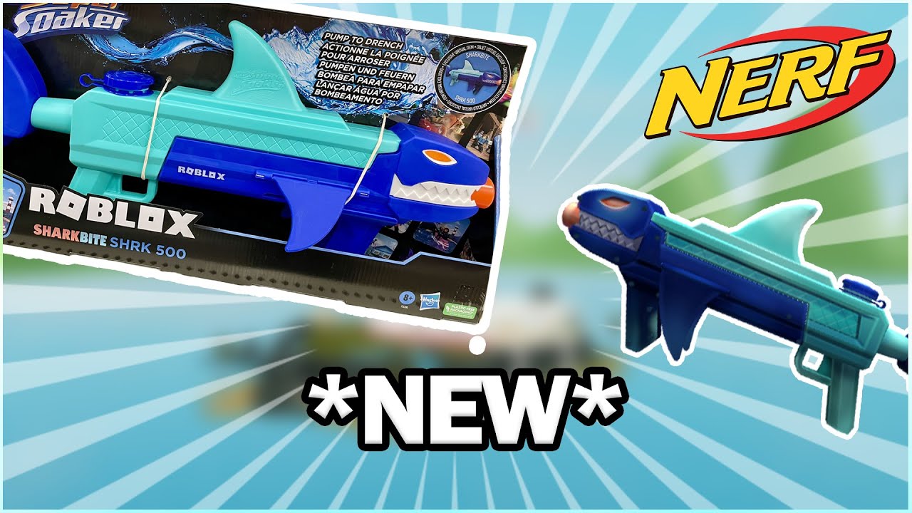 Roblox Nerf Sharkbite Blaster - Entertainment Earth