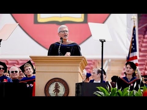 WATCH: Apple CEO Tim Cook delivers remarks at Stanford graduation