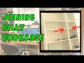 How to JOIN Billy bookcases together in 3 easy steps!