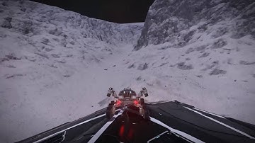 Elite Dangerous SRV into Orbit