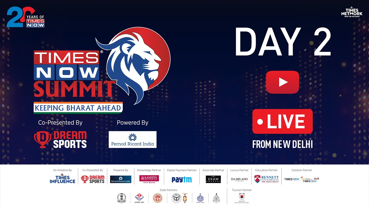 Times Now Summit 2025 LIVE: Keeping Bharat Ahead | Day Two